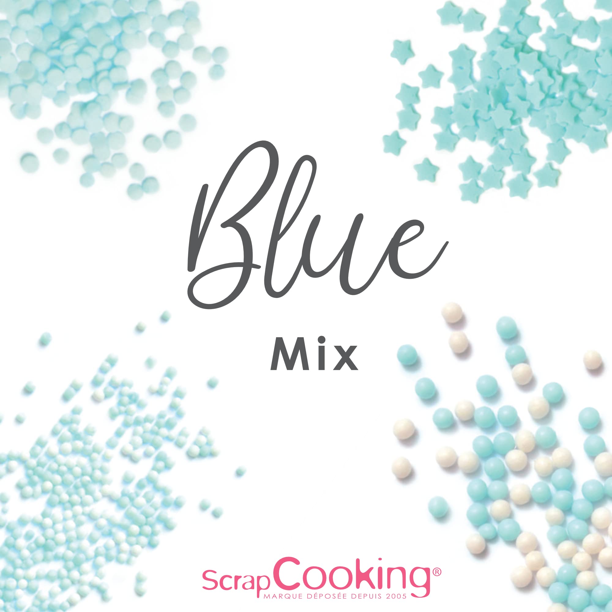 scrapcooking-d-corations-7510-d-cors-sucr-s-blue-mix-64g image 8