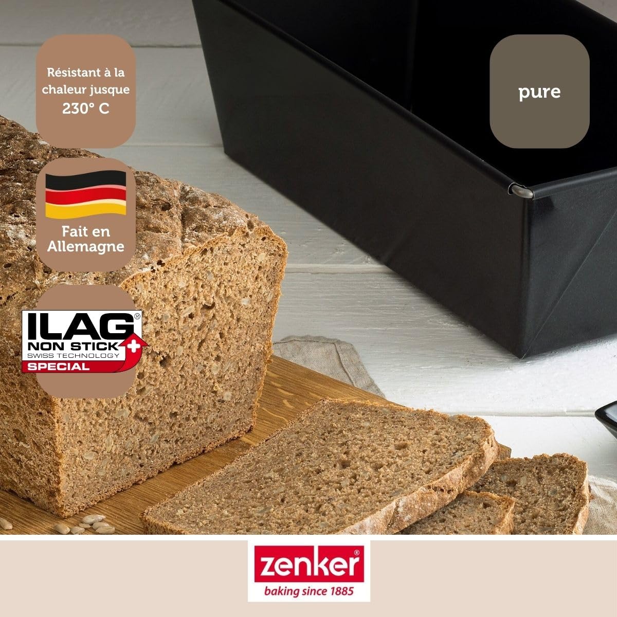 zenker-3971-black-metallic-moule-cake-rectangulaire-25cm-1-5l image 6