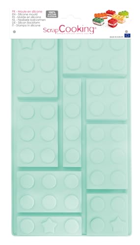 scrapcooking-moules-briques-moule-silicone-bleu-antiadh-sif image 5