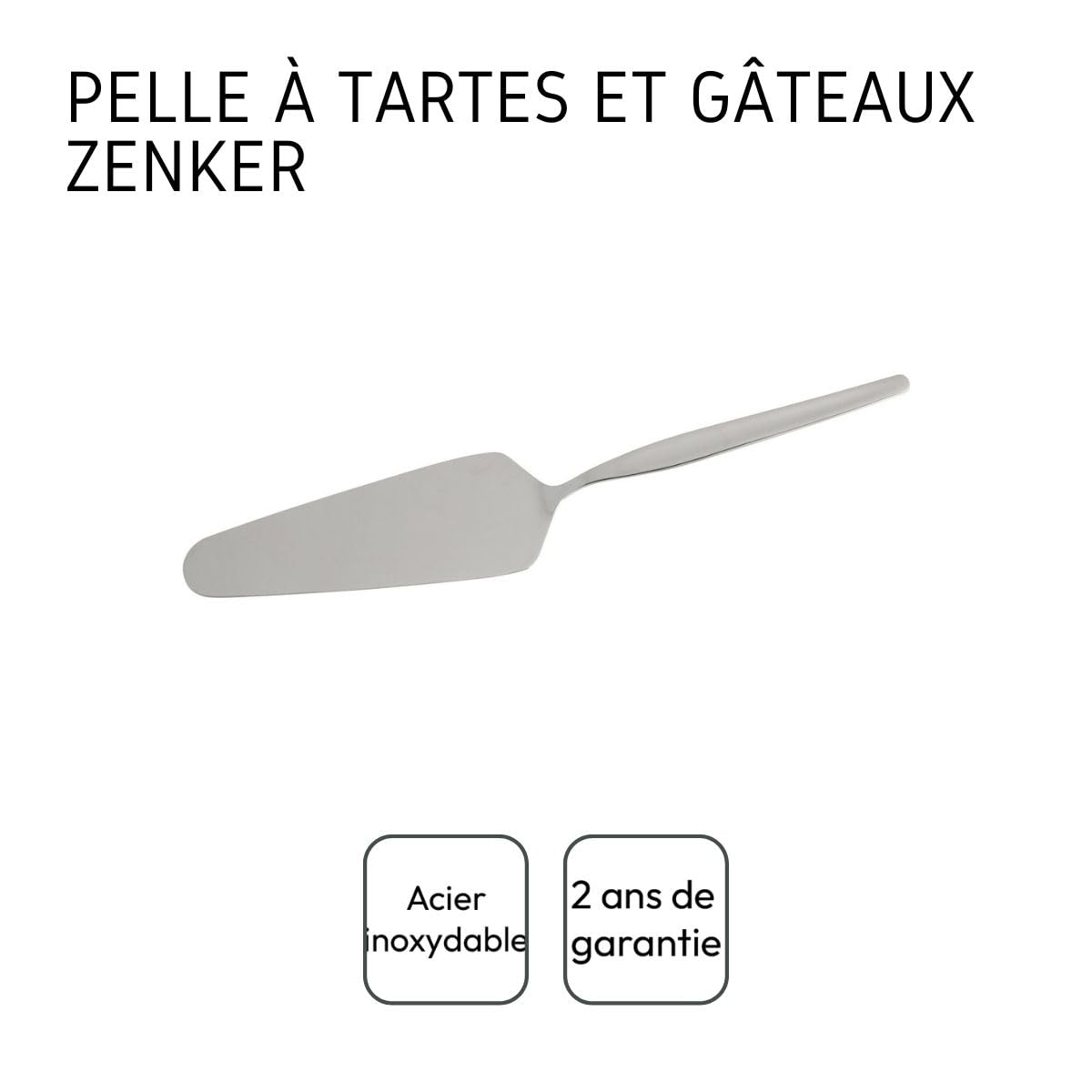 zenker-patisserie-pelle-tarte-inox-25cm-41435 image 4