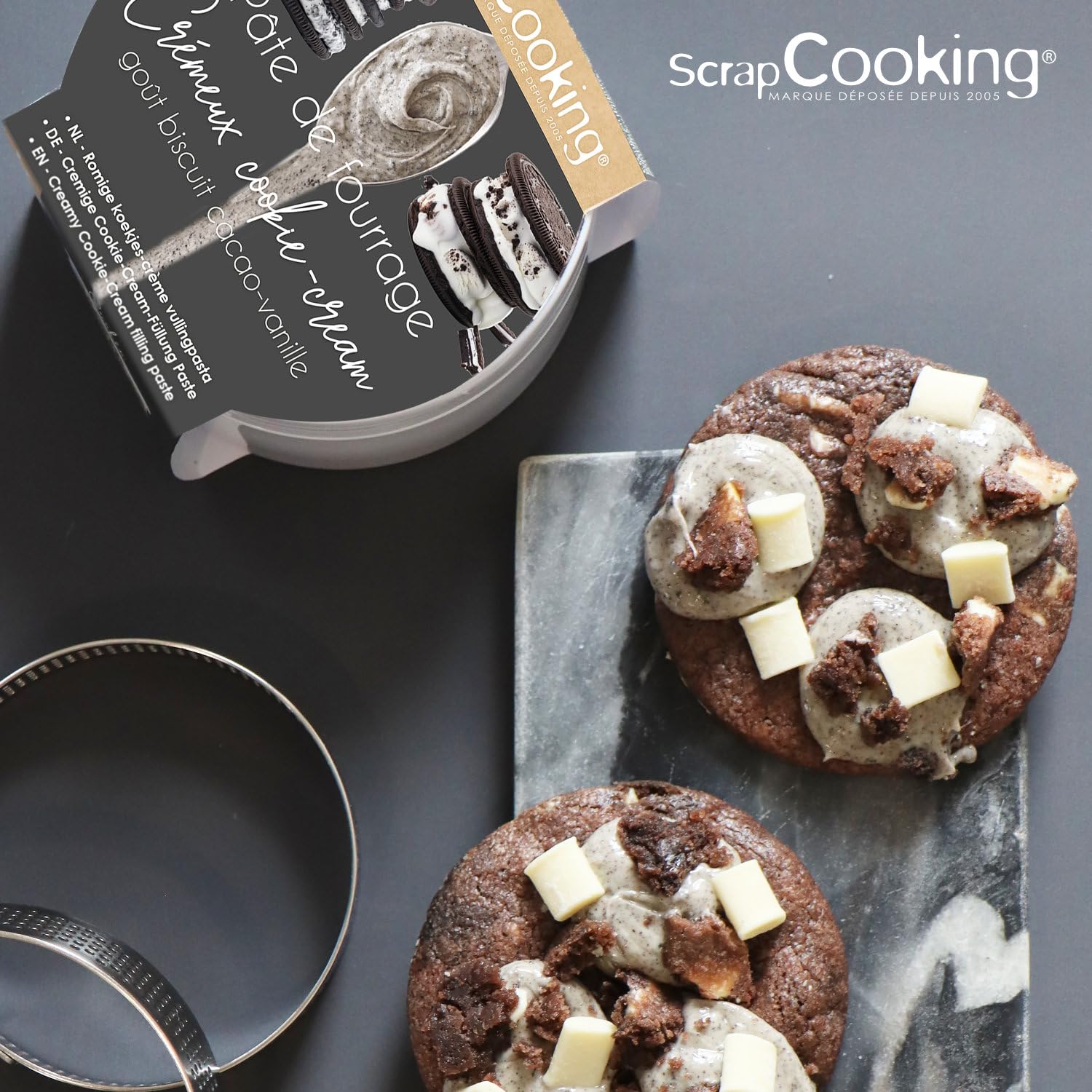 scrapcooking-ingr-dients-p-te-cookie-cream-200-g-fourrage image 8