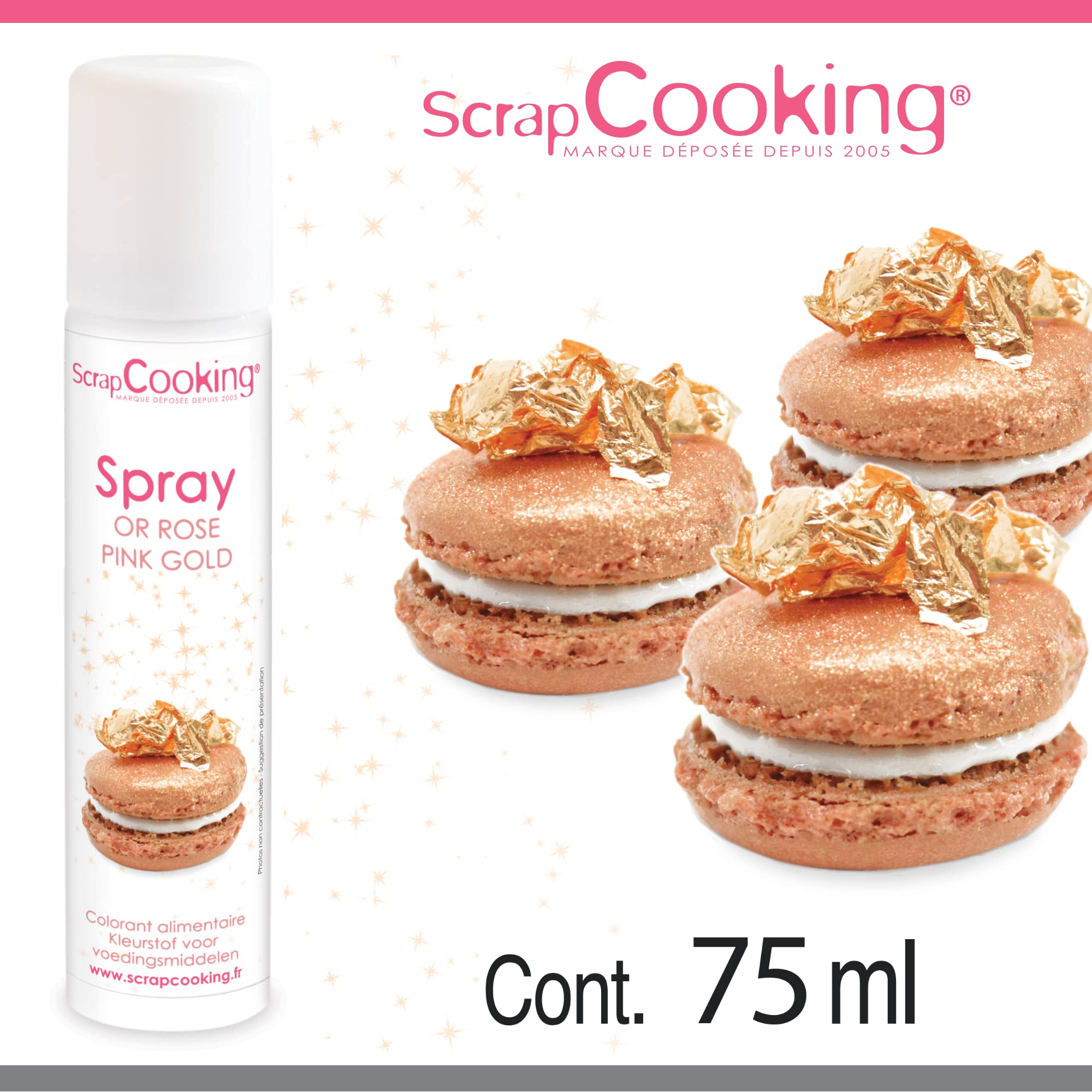 scrapcooking-colorants-spray-or-rose-4299-alimentaire-75ml image 6