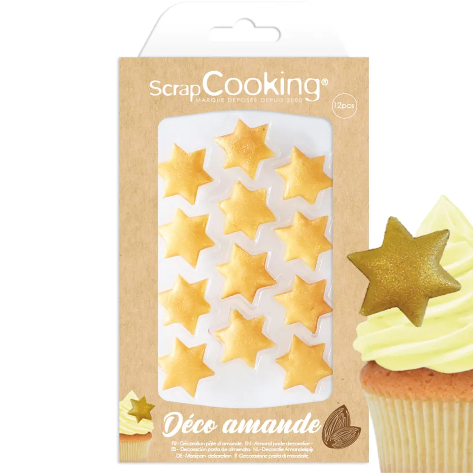 scrapcooking-7605-toiles-dor-es-p-te-d-amande-x12-or image 1