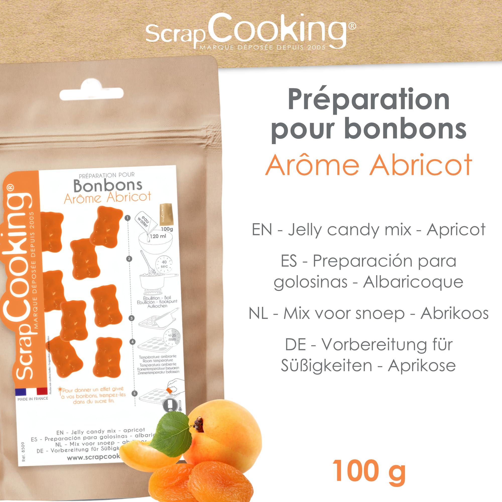 scrapcooking-ingr-dients-pr-paration-bonbons-abricot-100g-fruit-s image 4