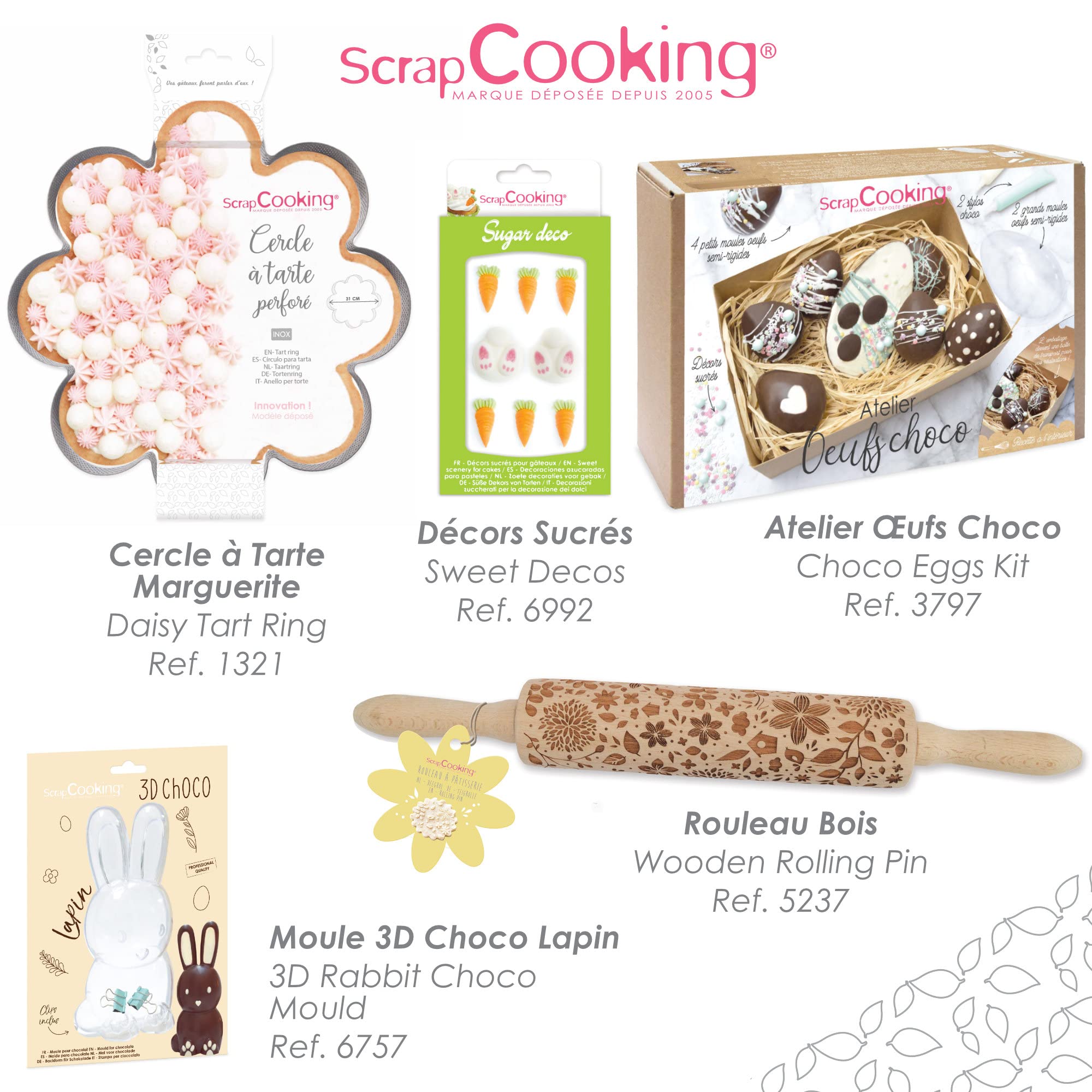 scrapcooking-d-corations-spring-7447-d-cors-sucr-s-pastel-80g image 7