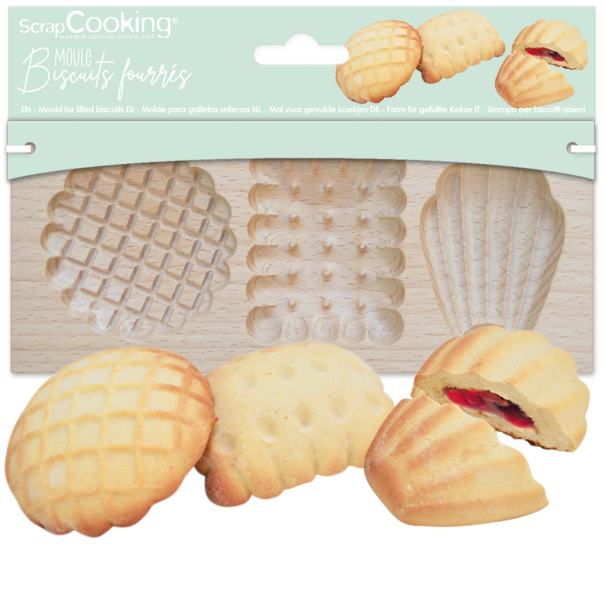 scrapcooking-moules-2150-moule-bois-biscuits-fourr-s image 1