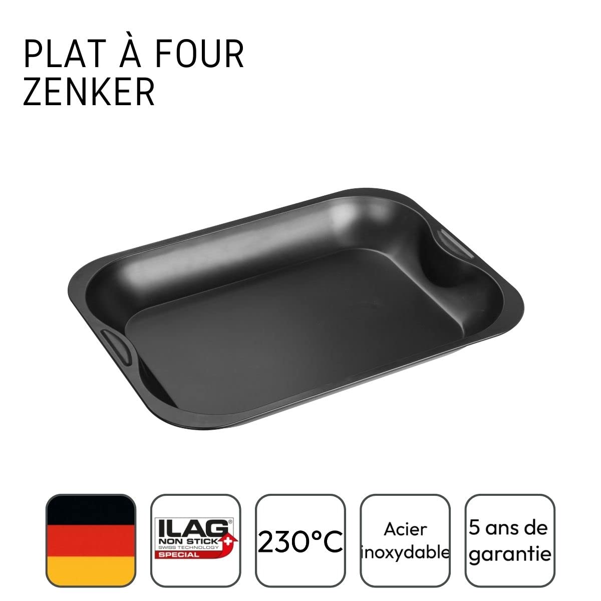 zenker-special-cooking-7212-plat-four-rectangle-40x30-cm image 4