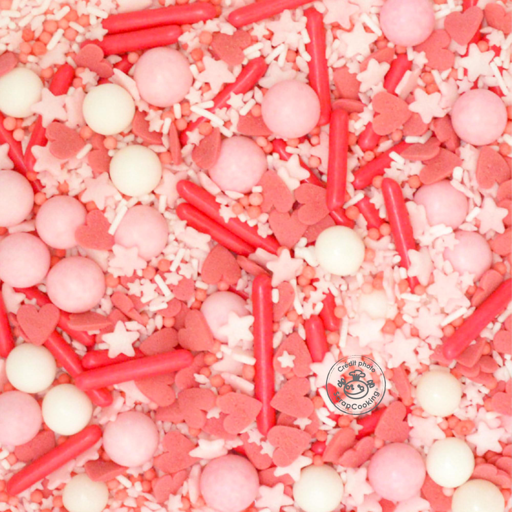 scrapcooking-d-cors-7449-sprinkles-roses-70g-perles-sucre image 4