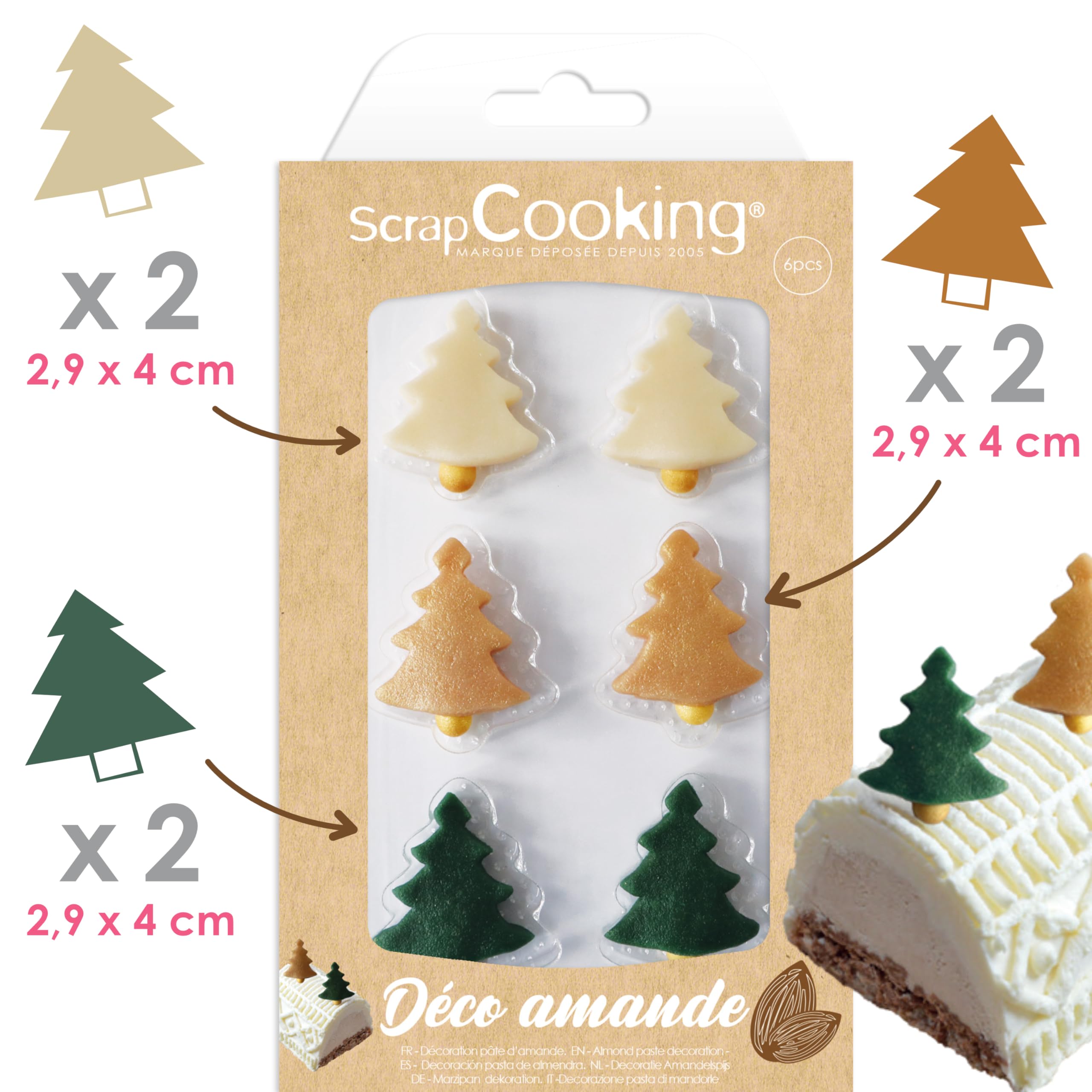 scrapcooking-d-corations-7606-sapins-p-te-amande-bo-te-6 image 3