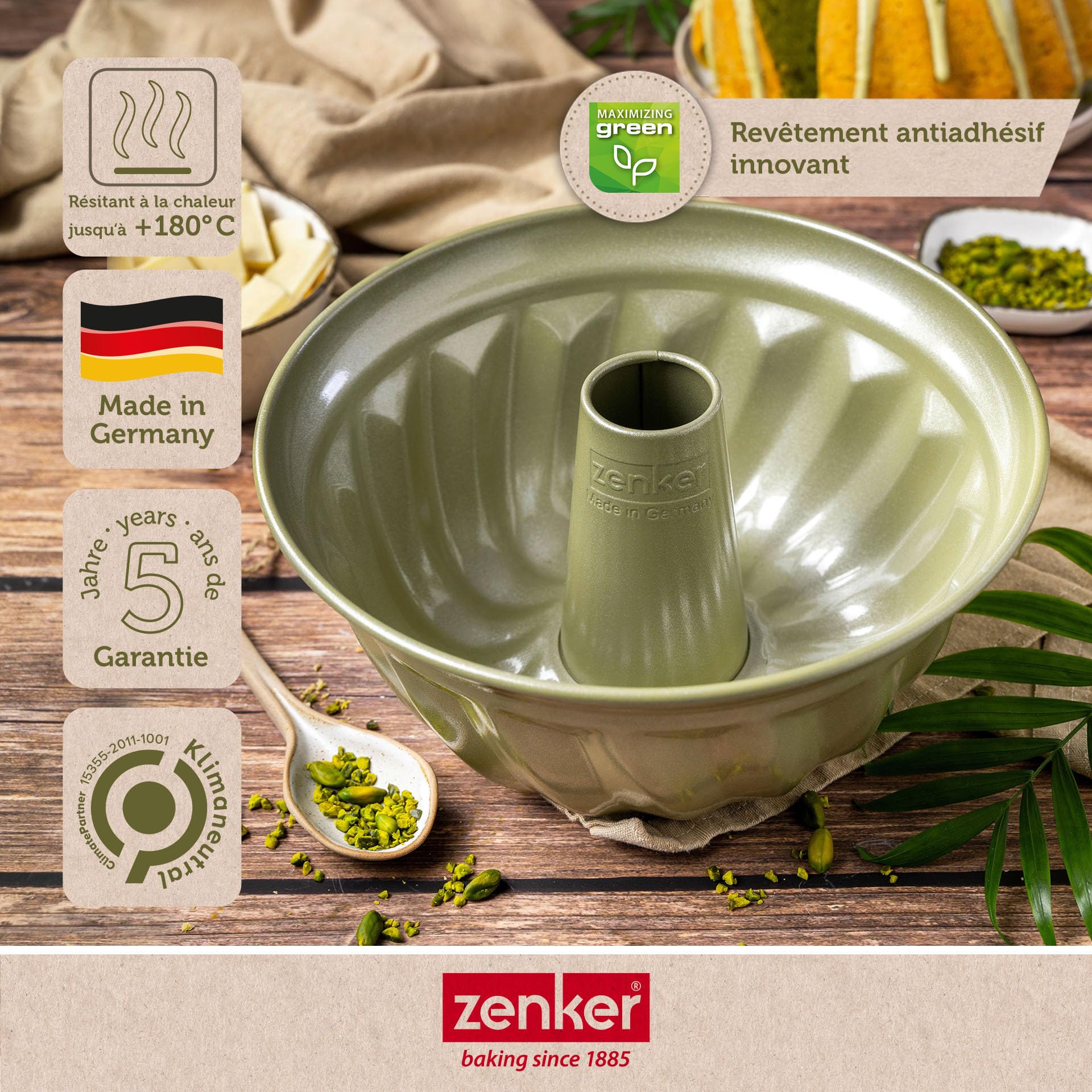 zenker-green-vision-7455-moule-kouglof-25-cm-antiadh-sif image 2