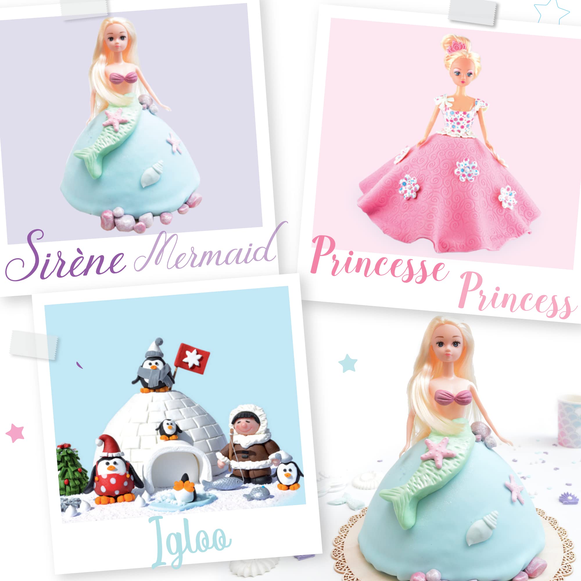 scrapcooking-moules-1904-kit-g-teau-princesse-d-me-inox image 4