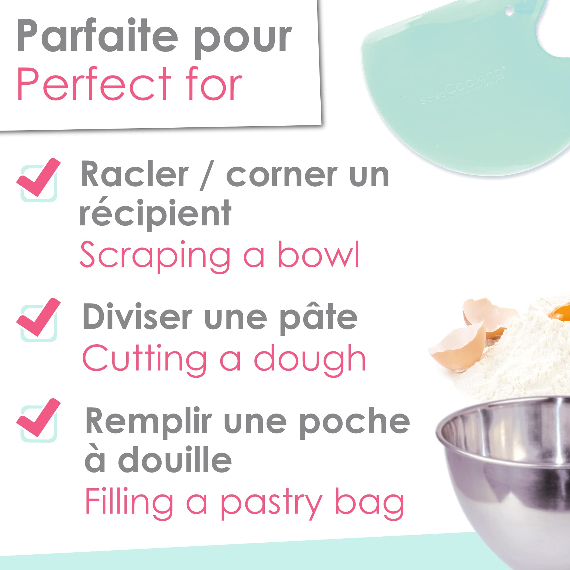 scrapcooking-mat-riel-5173-corne-p-tisserie-vert-d-eau image 6