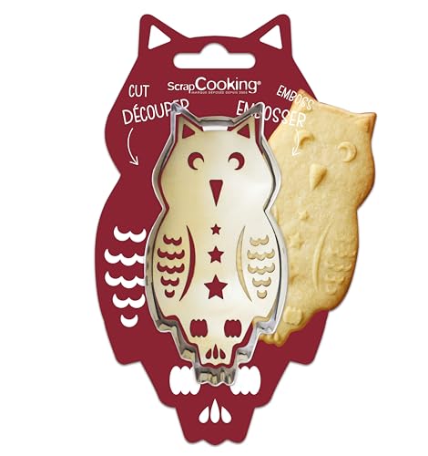 scrapcooking-emporte-pi-ces-kit-chouette-inox-embosseur-bois-2103 image 3