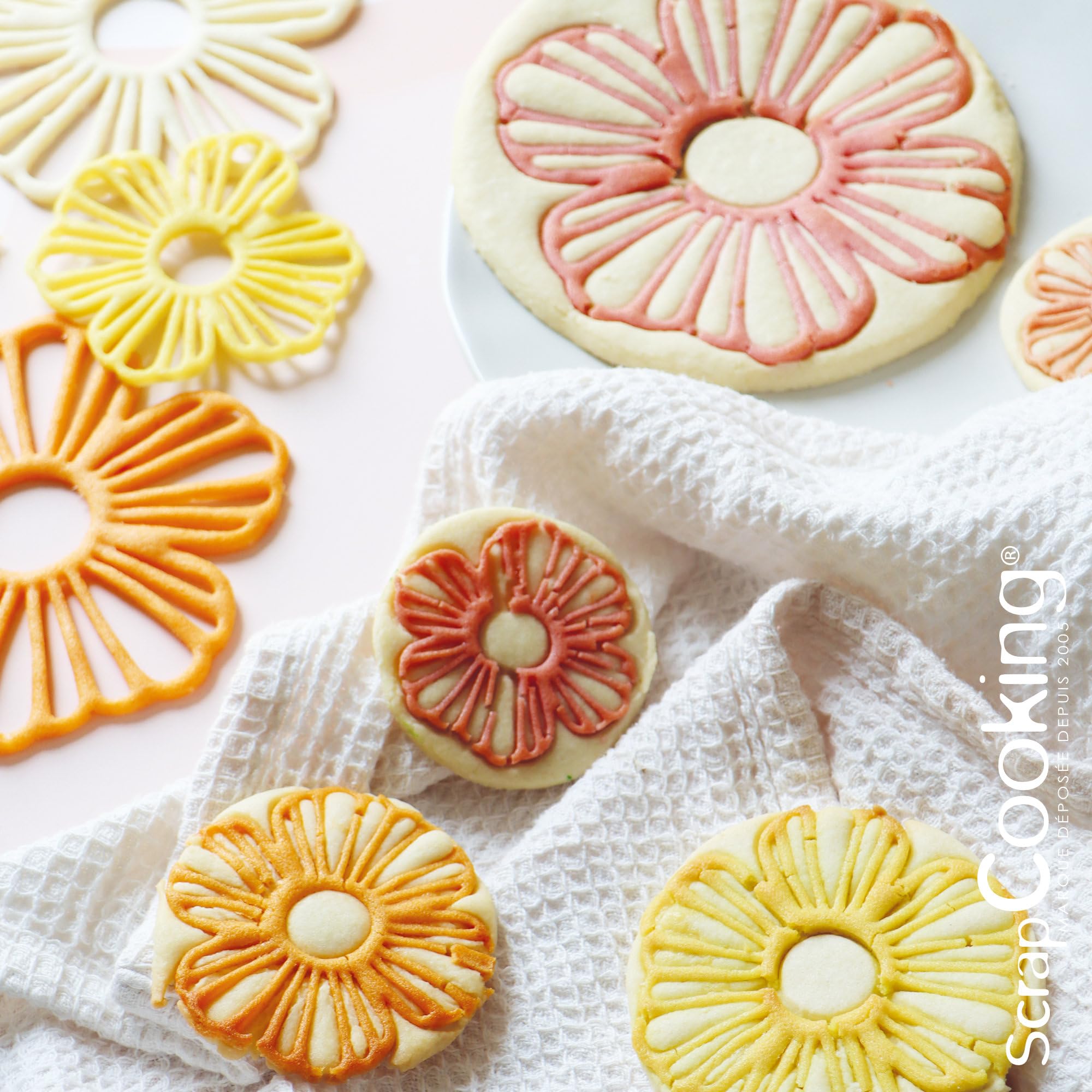 scrap-cooking-moules-1983-tapis-silicone-tuiles-fleurs-28-cm image 7