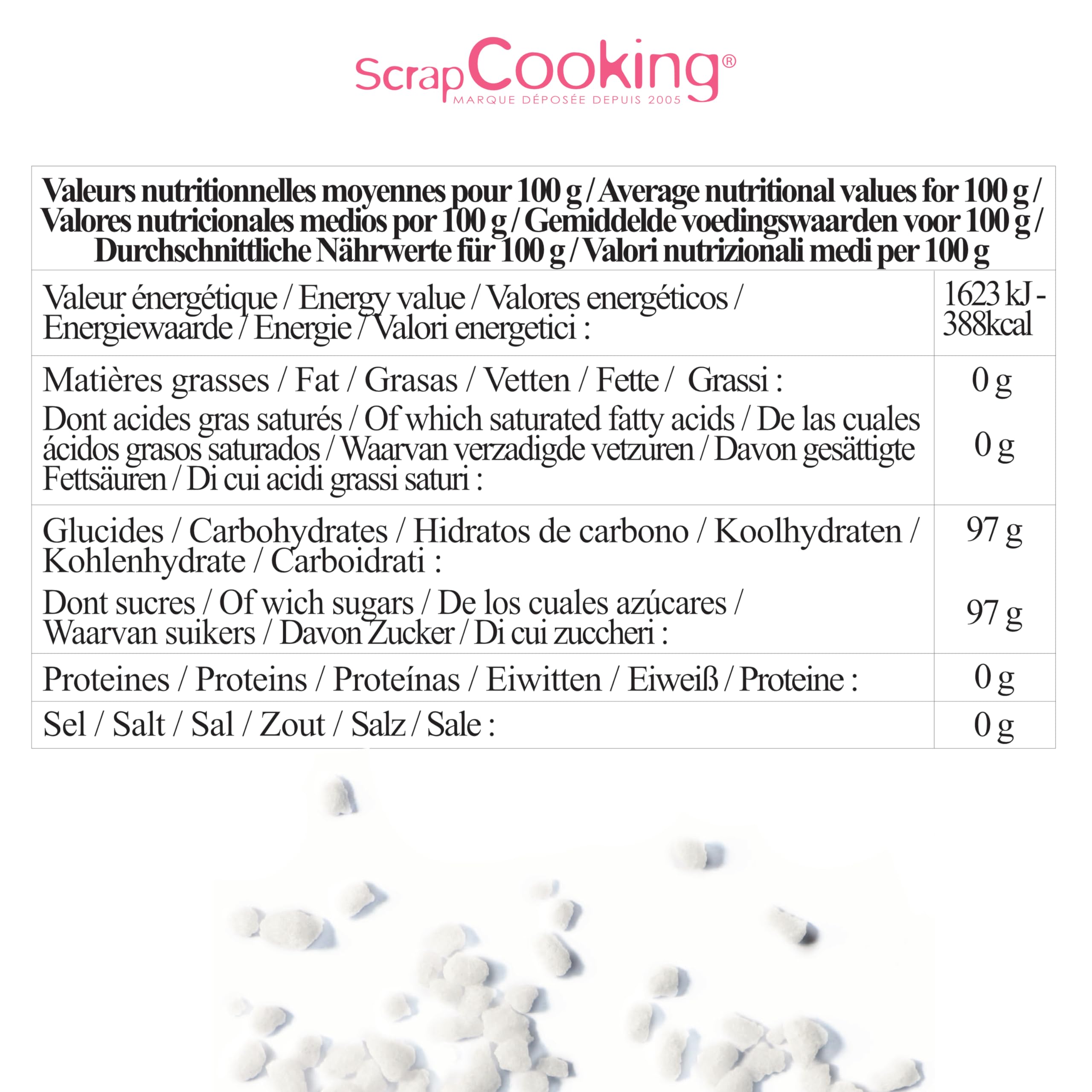 scrapcooking-d-corations-sucre-perl-130-g-chouquettes image 2