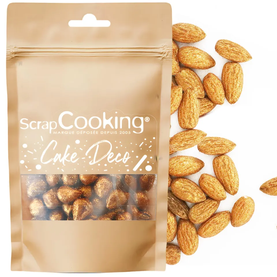 scrapcooking-d-corations-amandes-dor-es-50-g-comestibles-or image 1