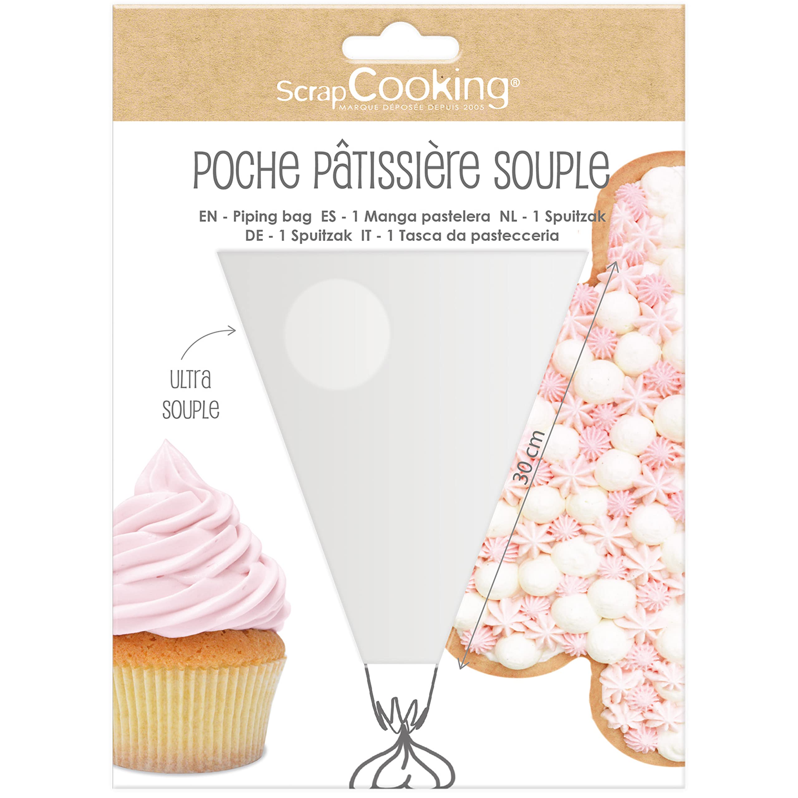scrapcooking-mat-riel-poche-douille-r-utilisable-30-cm-pro image 1