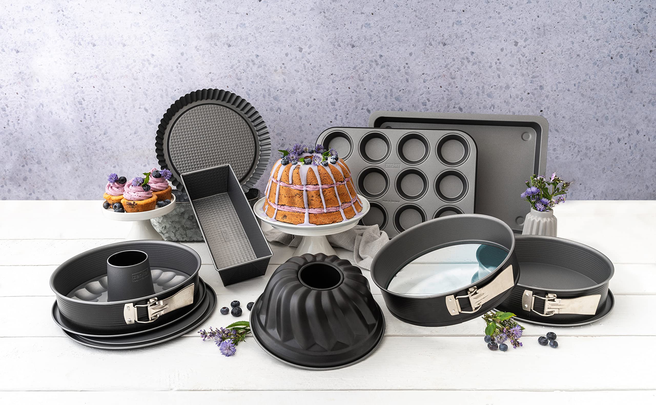 zenker-black-metallic-6911-moule-tarte-fruits-42x29-cm-acier image 7