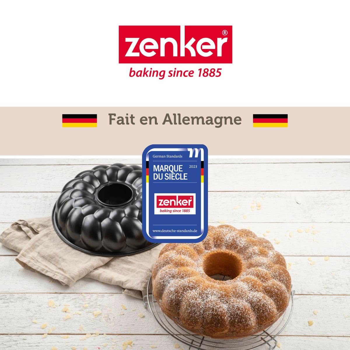 zenker-dein-brot-moule-pain-couronne-chemin-e-32-cm-acier image 7
