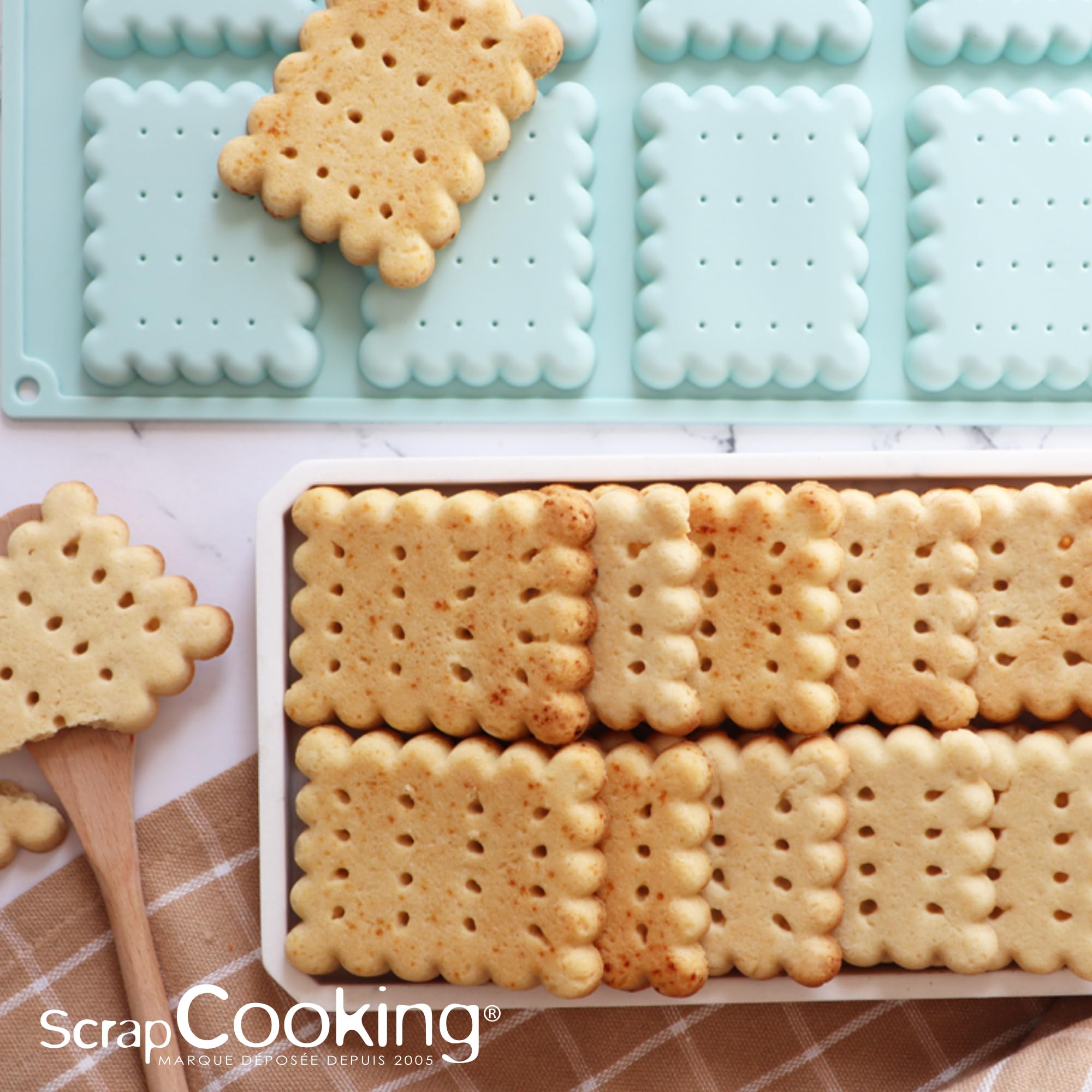 scrapcooking-moules-moule-8-petits-beurres-silicone-3182 image 4