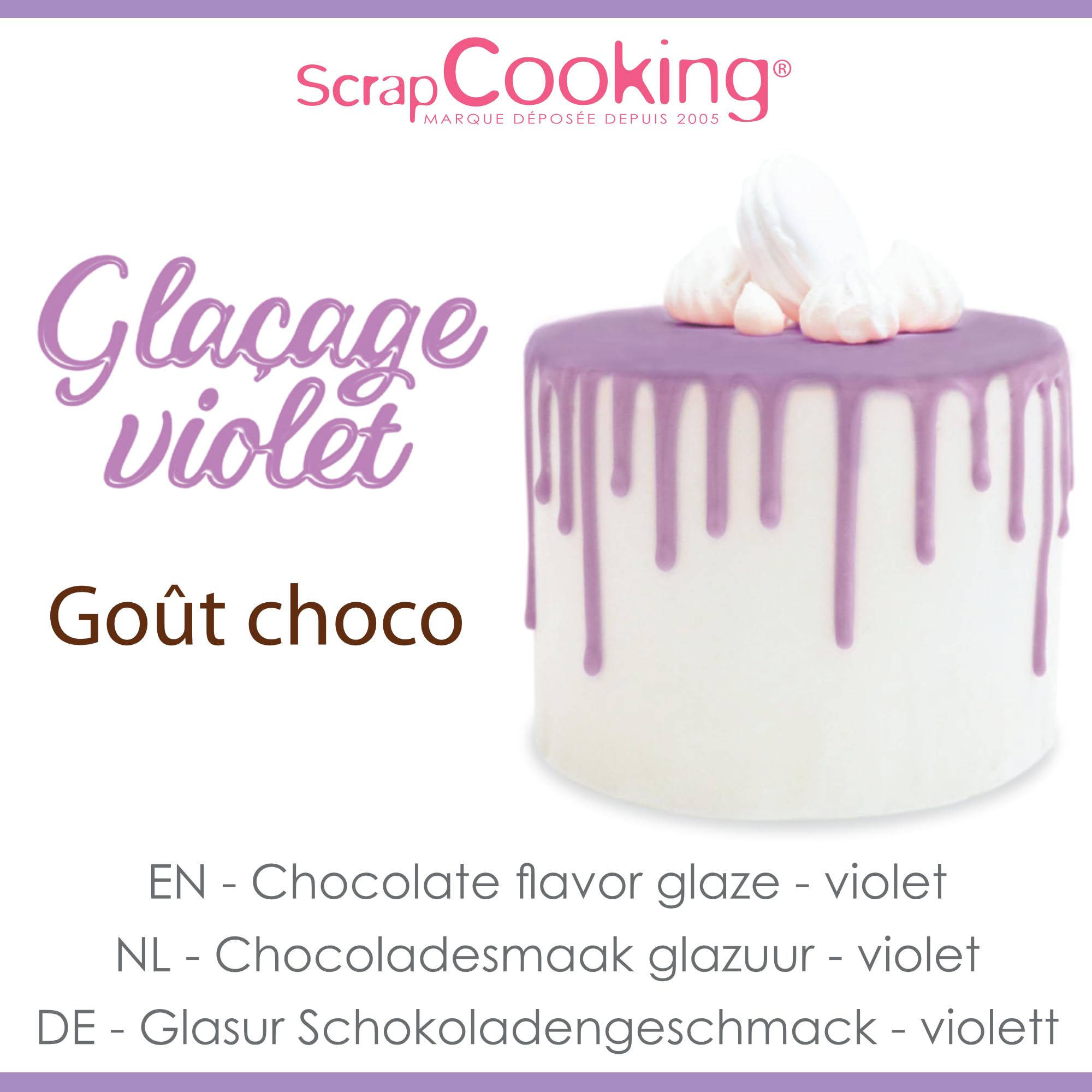 scrapcooking-ingr-dients-gla-age-violet-130g-chocolat image 2