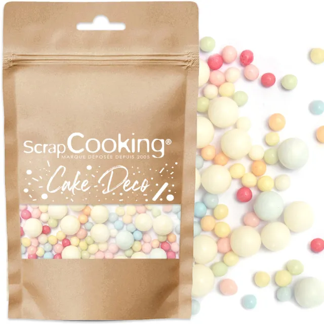 scrapcooking-d-corations-bubble-7410-perles-sucre-multicolores-70g image 1