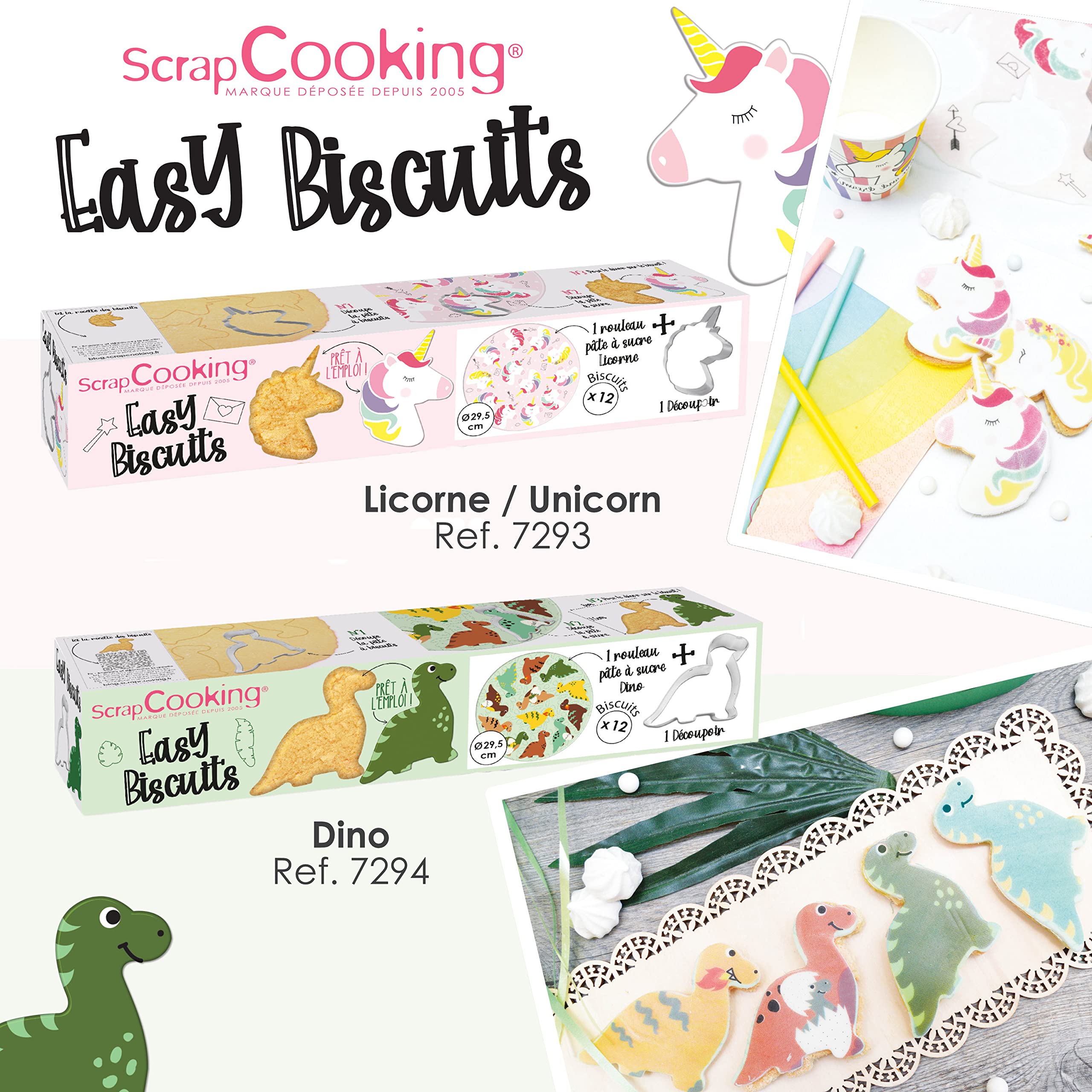 scrapcooking-kit-p-tisserie-easy-biscuits-licorne-7293-12-biscuits image 8