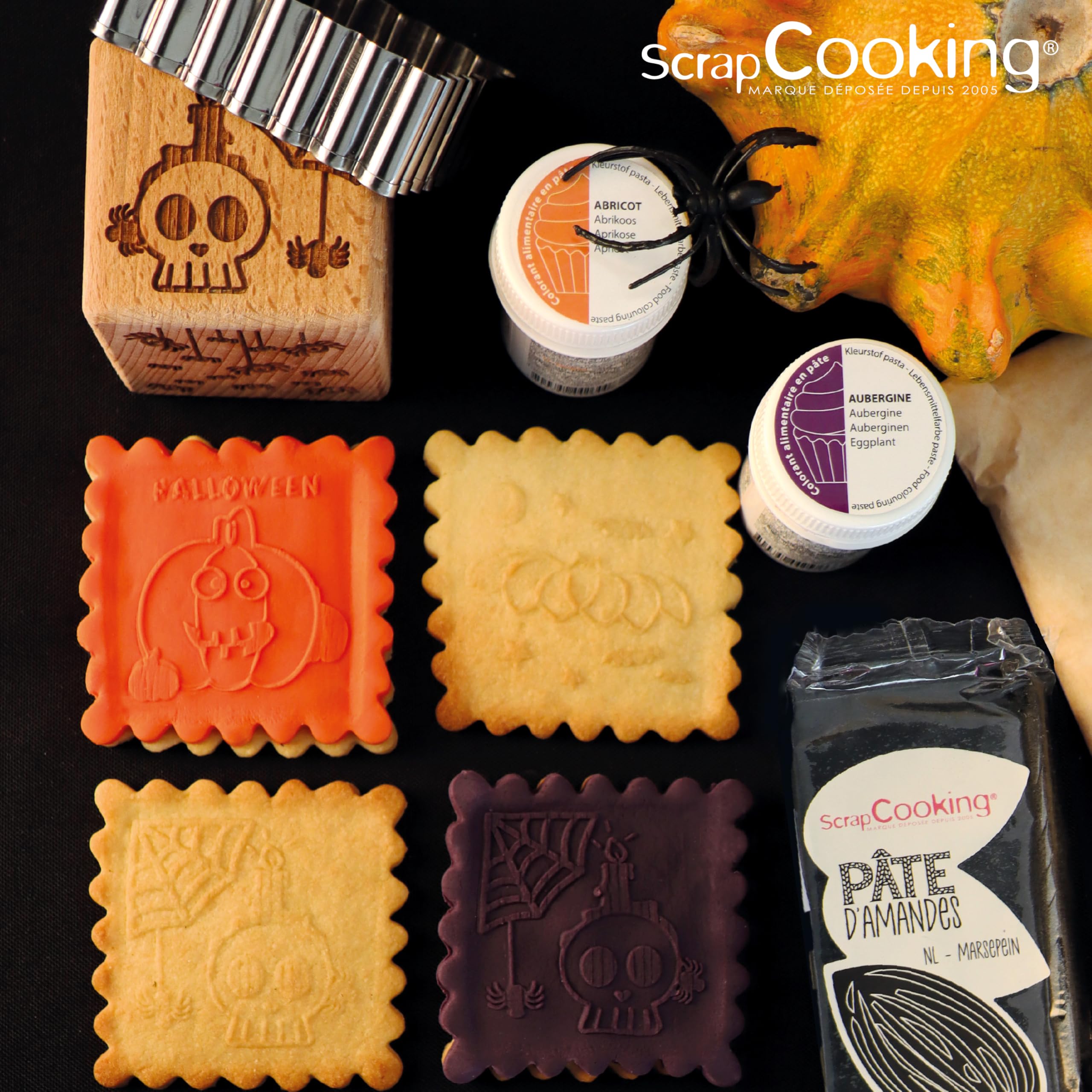 scrapcooking-5298-kit-tampon-biscuits-halloween-bois image 7
