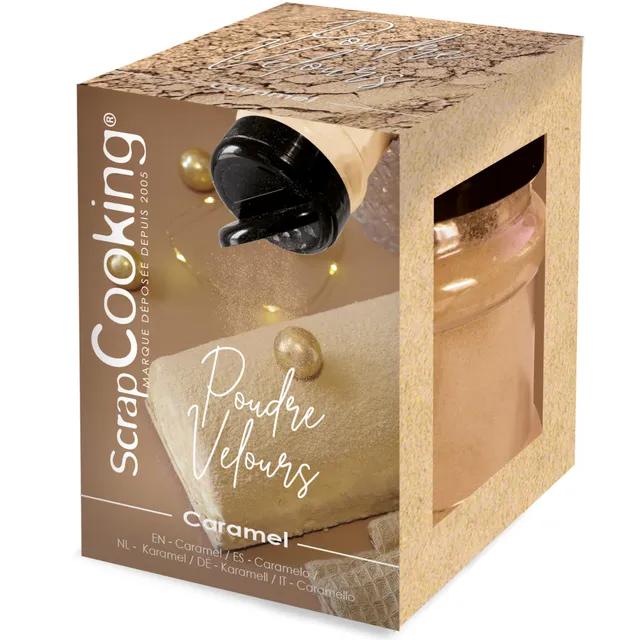 scrapcooking-poudre-velours-caramel-8559-d-co-110-g image 1