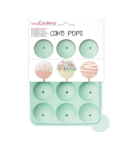 scrapcooking-moules-3171-moule-silicone-cake-pops-rose-21-5-cm image 1