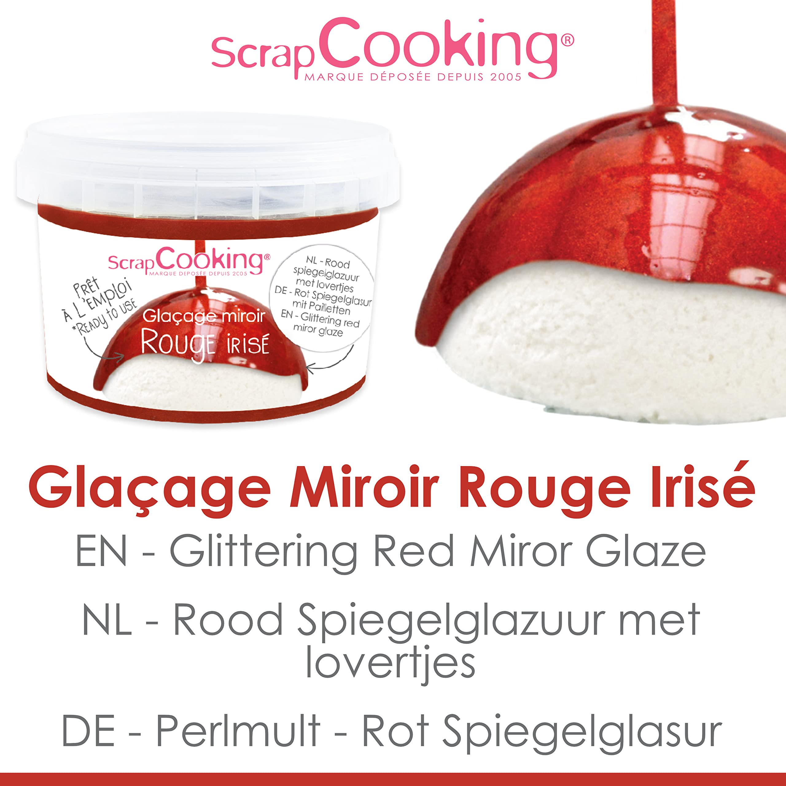 scrapcooking-ingr-dients-4656-mix-gla-age-miroir-rouge-iris-300-g image 2
