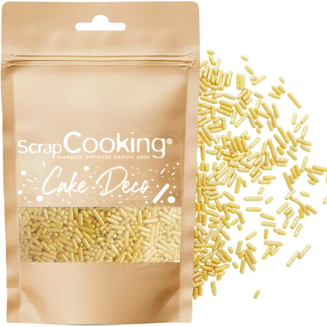 scrapcooking-d-corations-vermicelles-dor-s-d-co-g-teau-60-g image 1