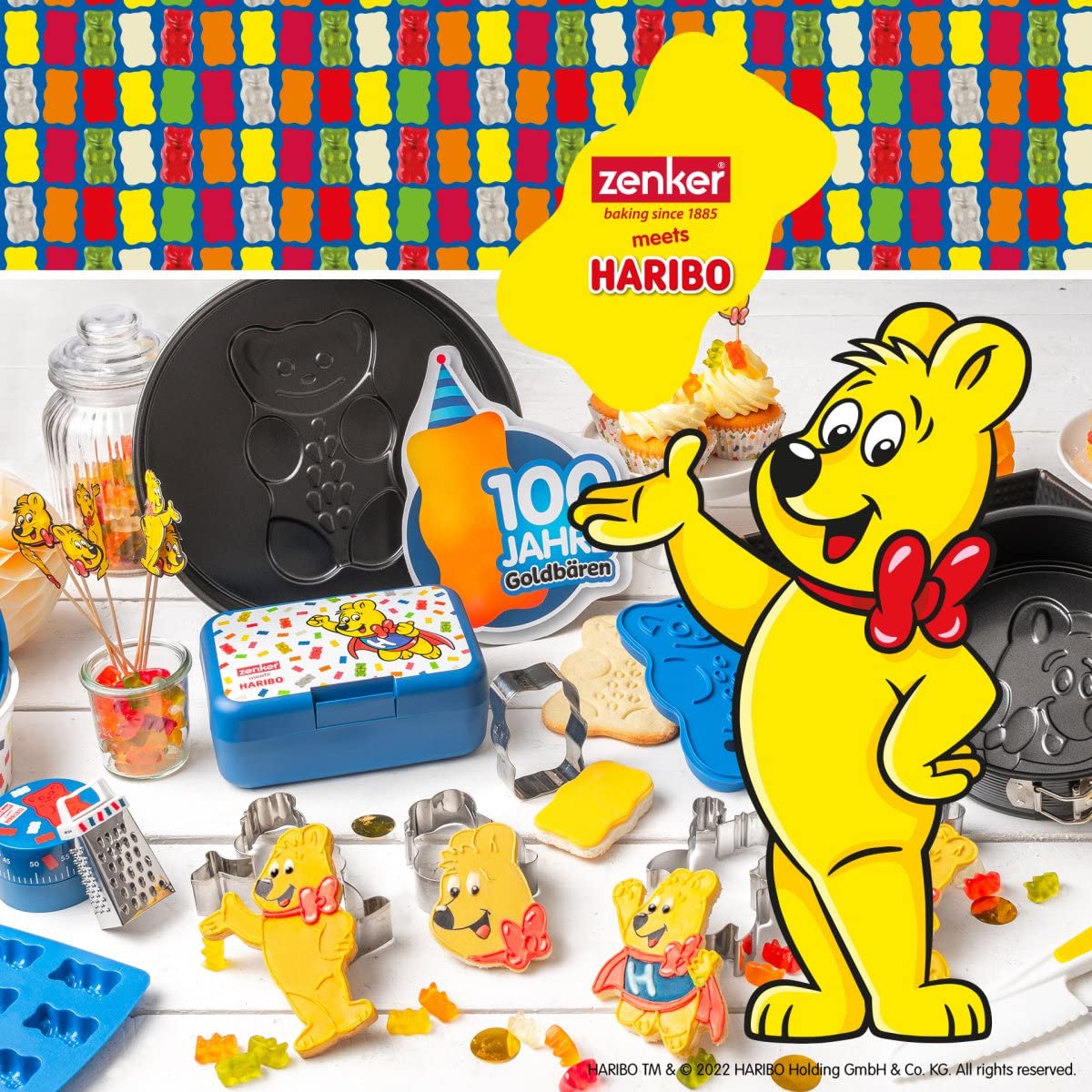 zenker-haribo-emporte-pi-ce-nounours-inox-lot-2-gris image 7