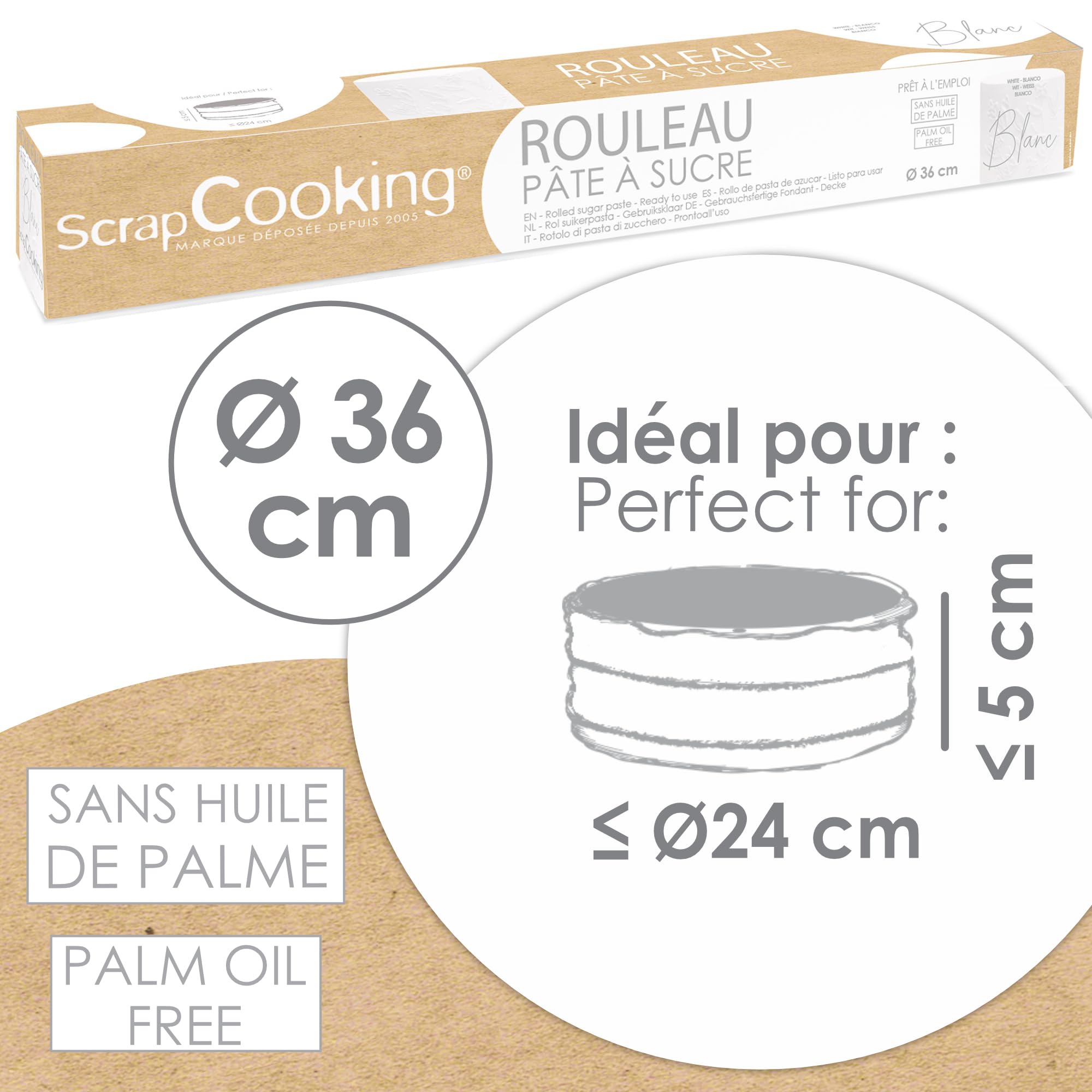 scrapcooking-p-tes-sucre-7260-rouleau-blanc-36-cm-430-g image 4