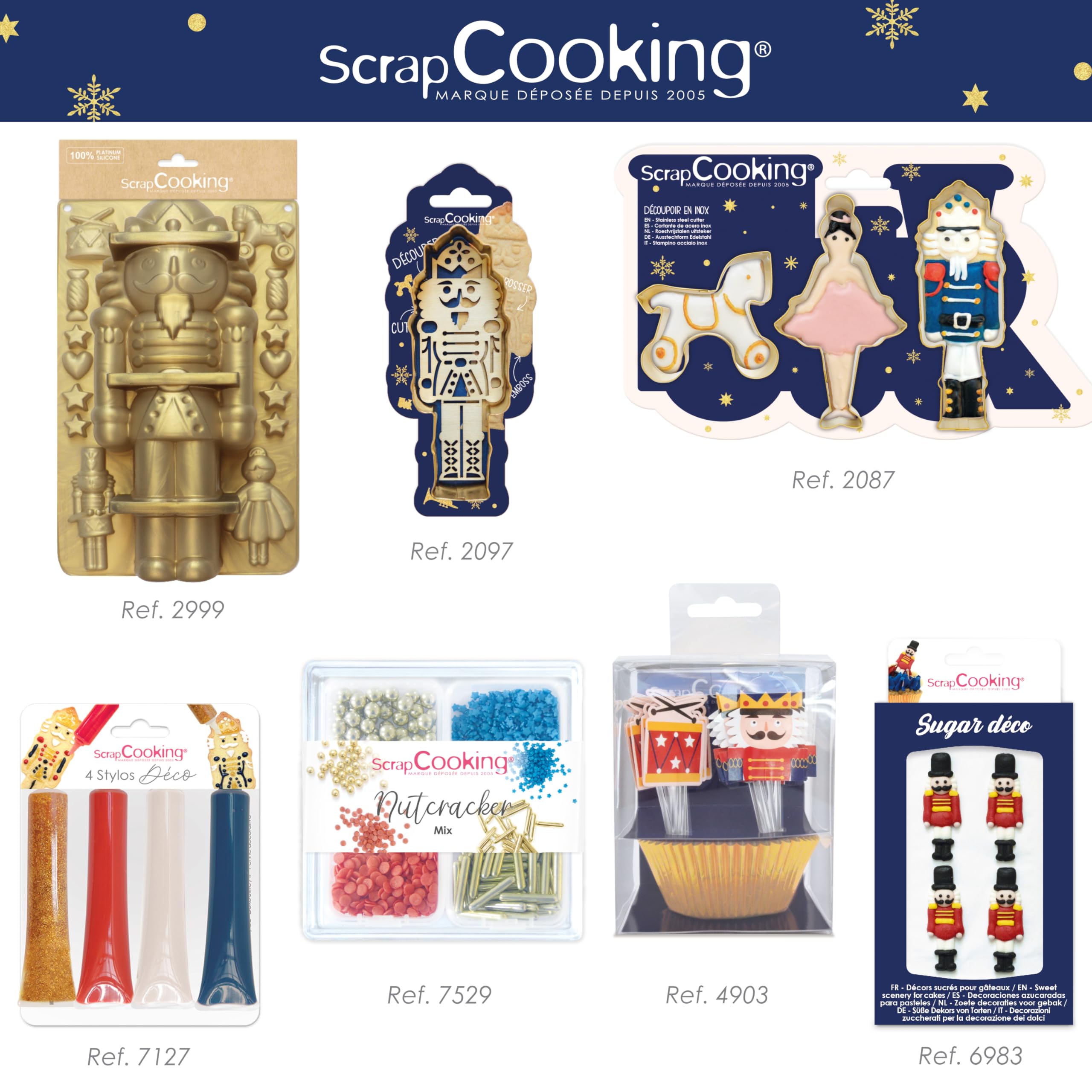 scrapcooking-d-corations-nutcracker-mix-7529-sucr-s-45g-no-l image 7