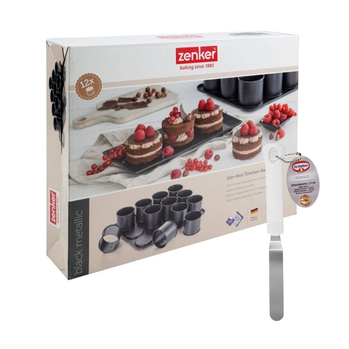 zenker-special-mini-9926850-plaque-12-mini-moules-spatule image 4