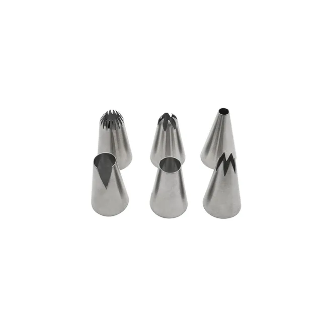 zenker-patisserie-lot-6-douilles-inox-d-coration-g-teaux image 1