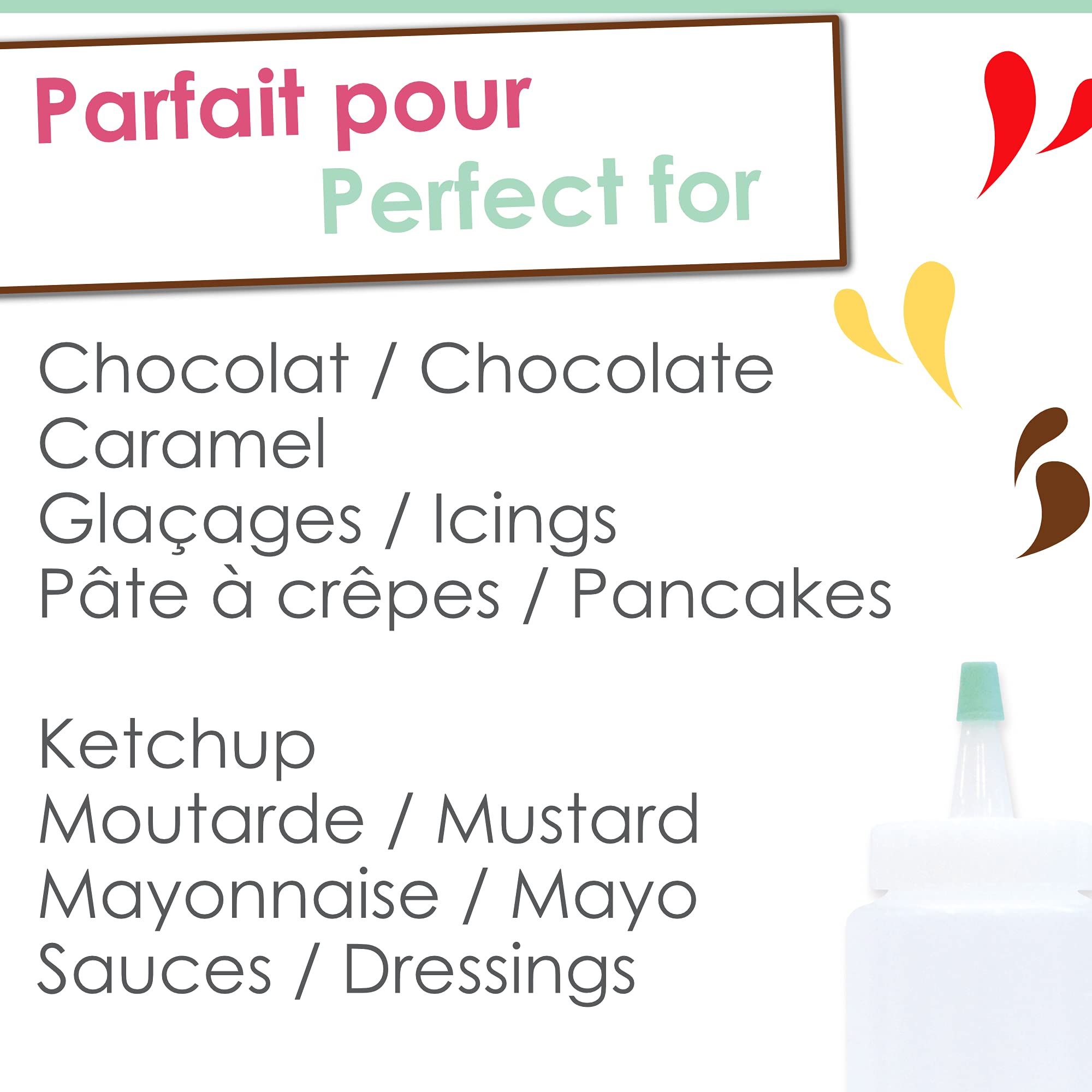 scrapcooking-mat-riel-lot-2-flacons-squeezers-180-ml-plastique image 7