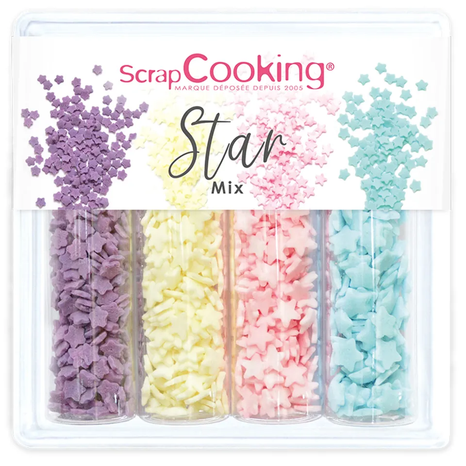 scrapcooking-star-mix-d-cors-sucr-s-toiles-52-g image 1