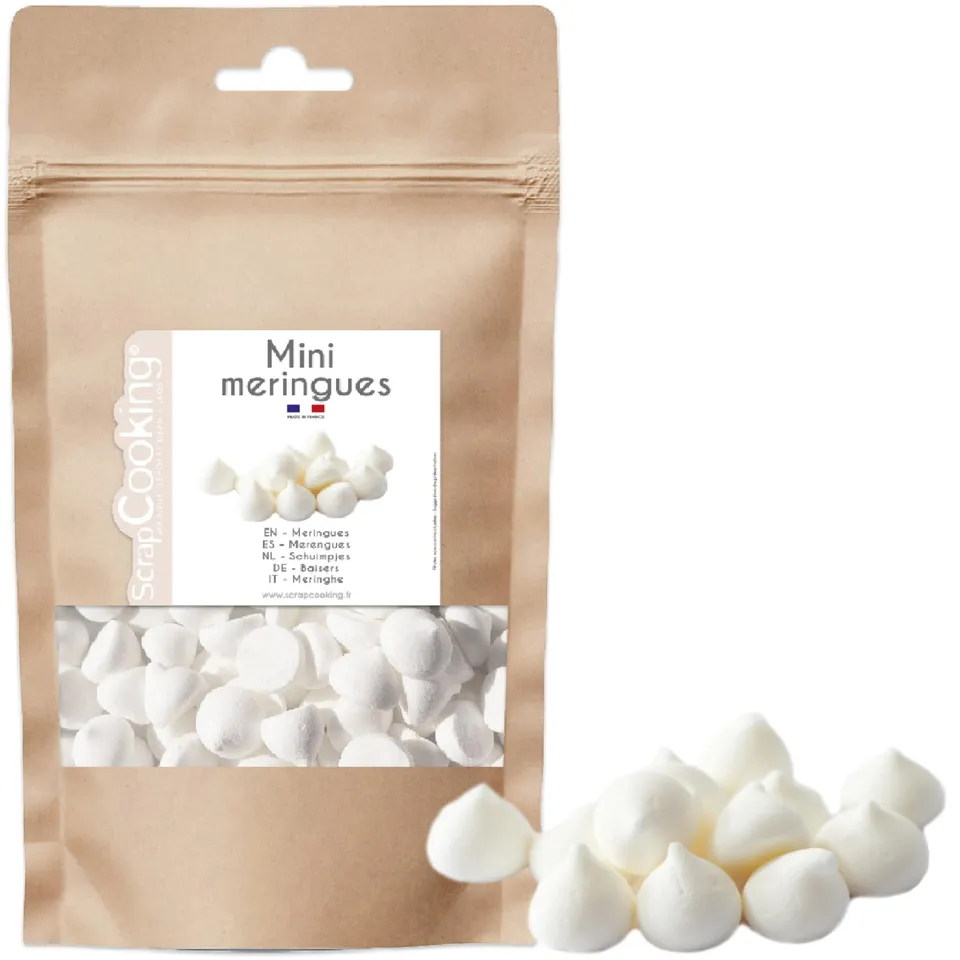 scrapcooking-d-corations-mini-meringues-blanches-pot-40-g image 1