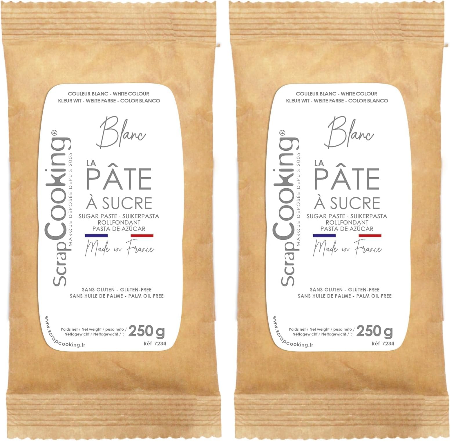 scrapcooking-p-te-sucre-blanche-250-g-7234-sans-gluten image 3