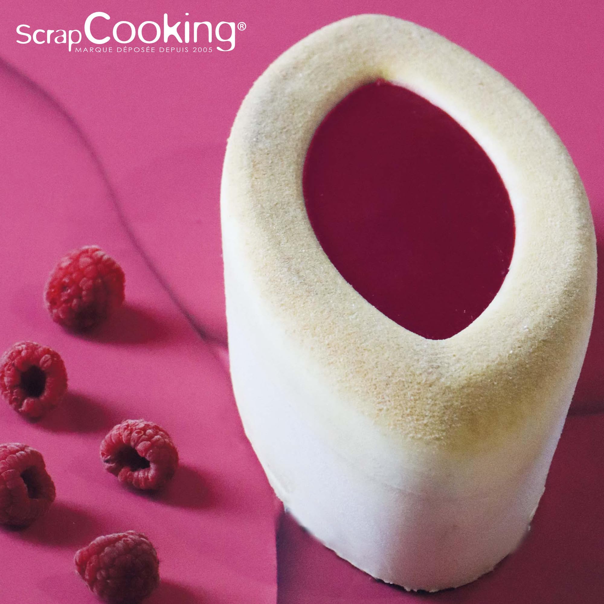 scrapcooking-barquette-2889-moule-silicone-b-che-cake-blanc image 8