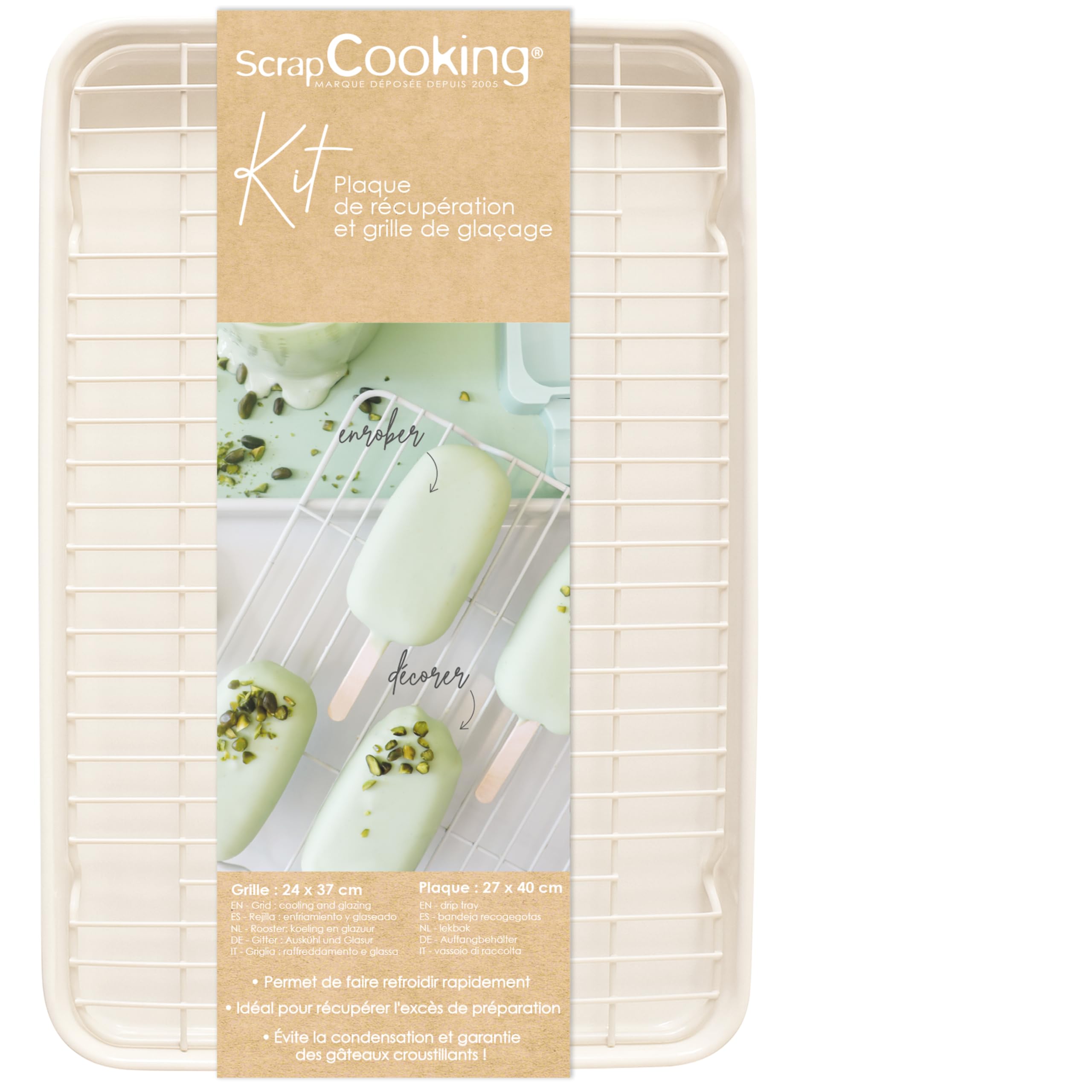 scrapcooking-mat-riel-2106-kit-grille-gla-age-plaque-30x40-cm image 1