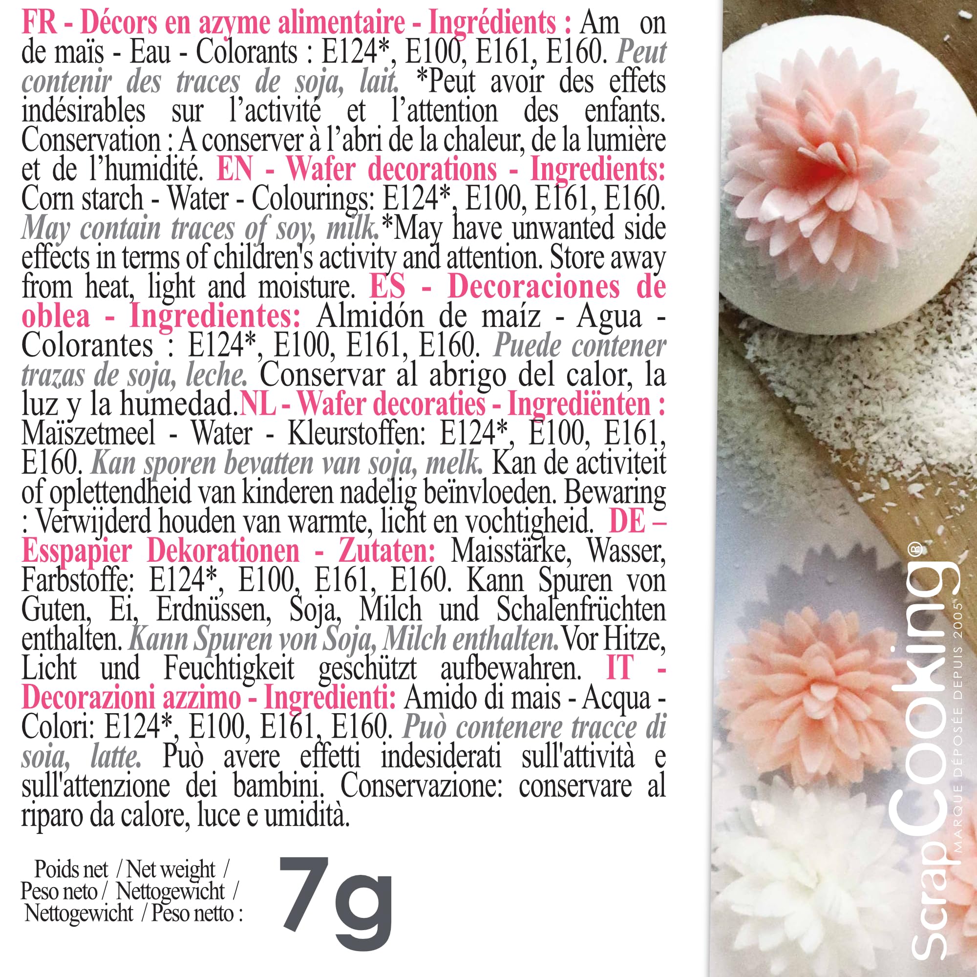 scrapcooking-d-corations-5-dahlias-2297-fleur-comestible-rose-pastel image 5