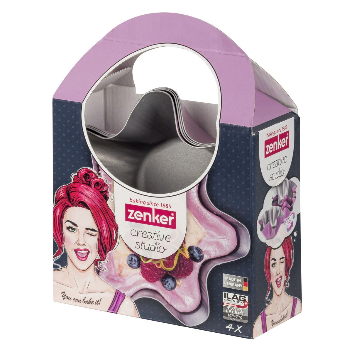 zenker-creative-studio-moules-aum-ni-res-rose-lot-de-4 image 7