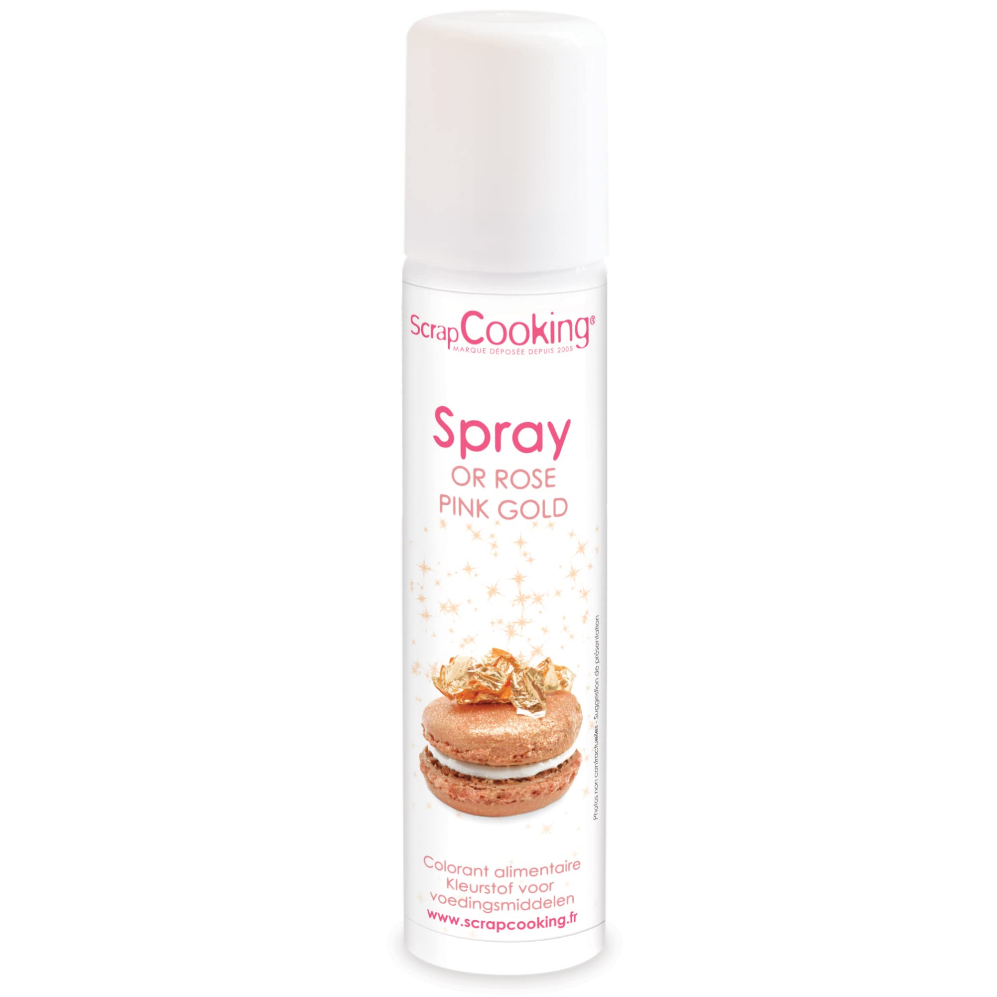 scrapcooking-colorants-spray-or-rose-4299-alimentaire-75ml image 1