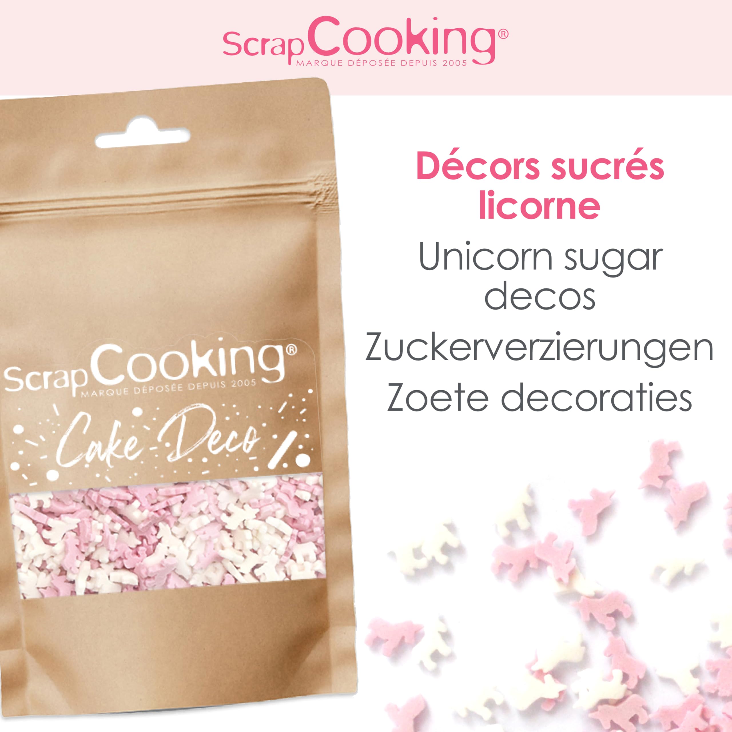 scrapcooking-d-cors-sucr-s-licorne-50-g-pour-g-teaux image 2