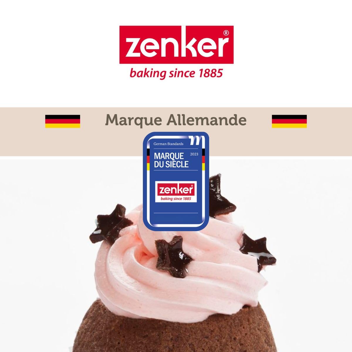 zenker-happy-cupcakes-lot-100-caissettes-papier-couleur image 7