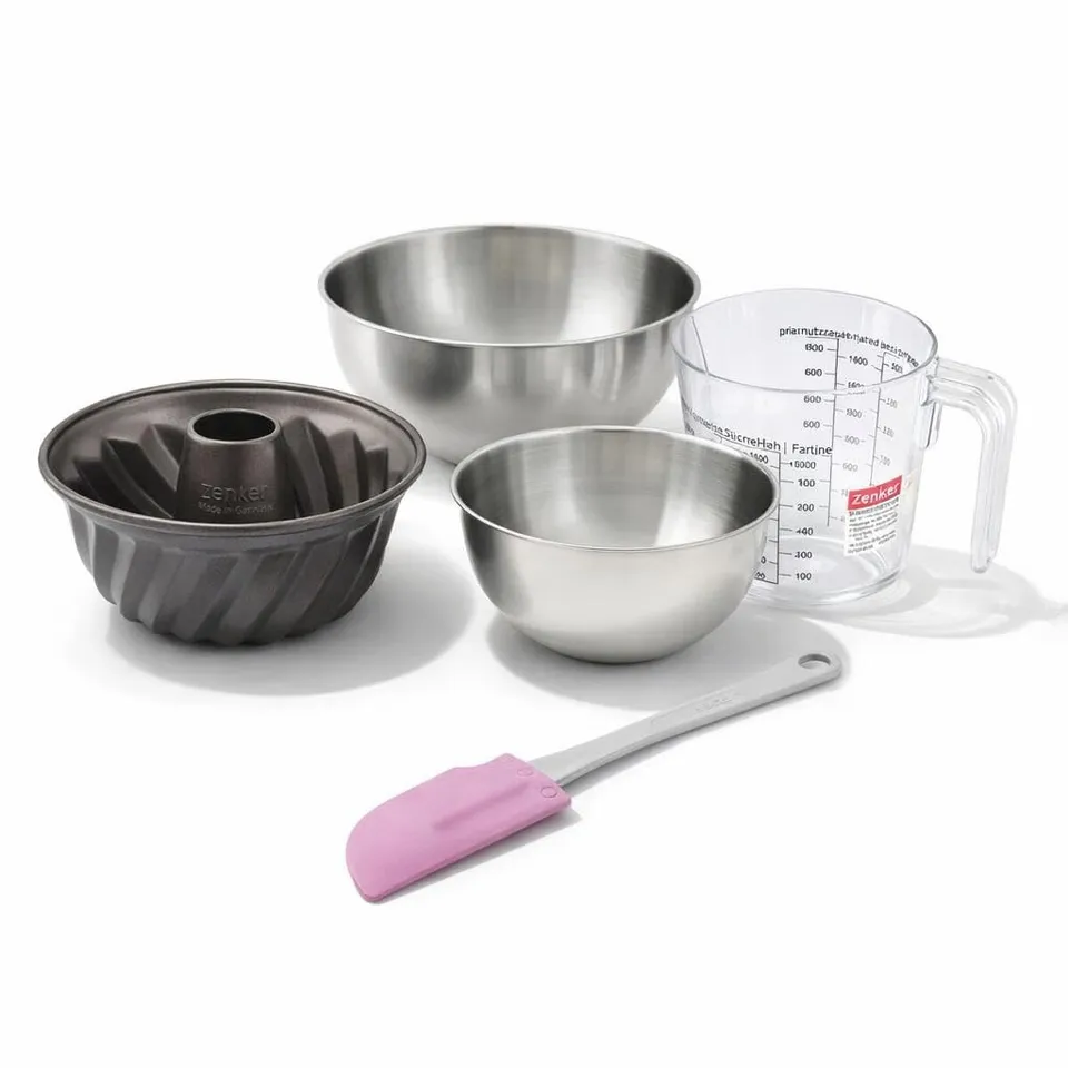 zenker-special-mini-9381350-set-kouglof-18-cm-bols-verre image 1