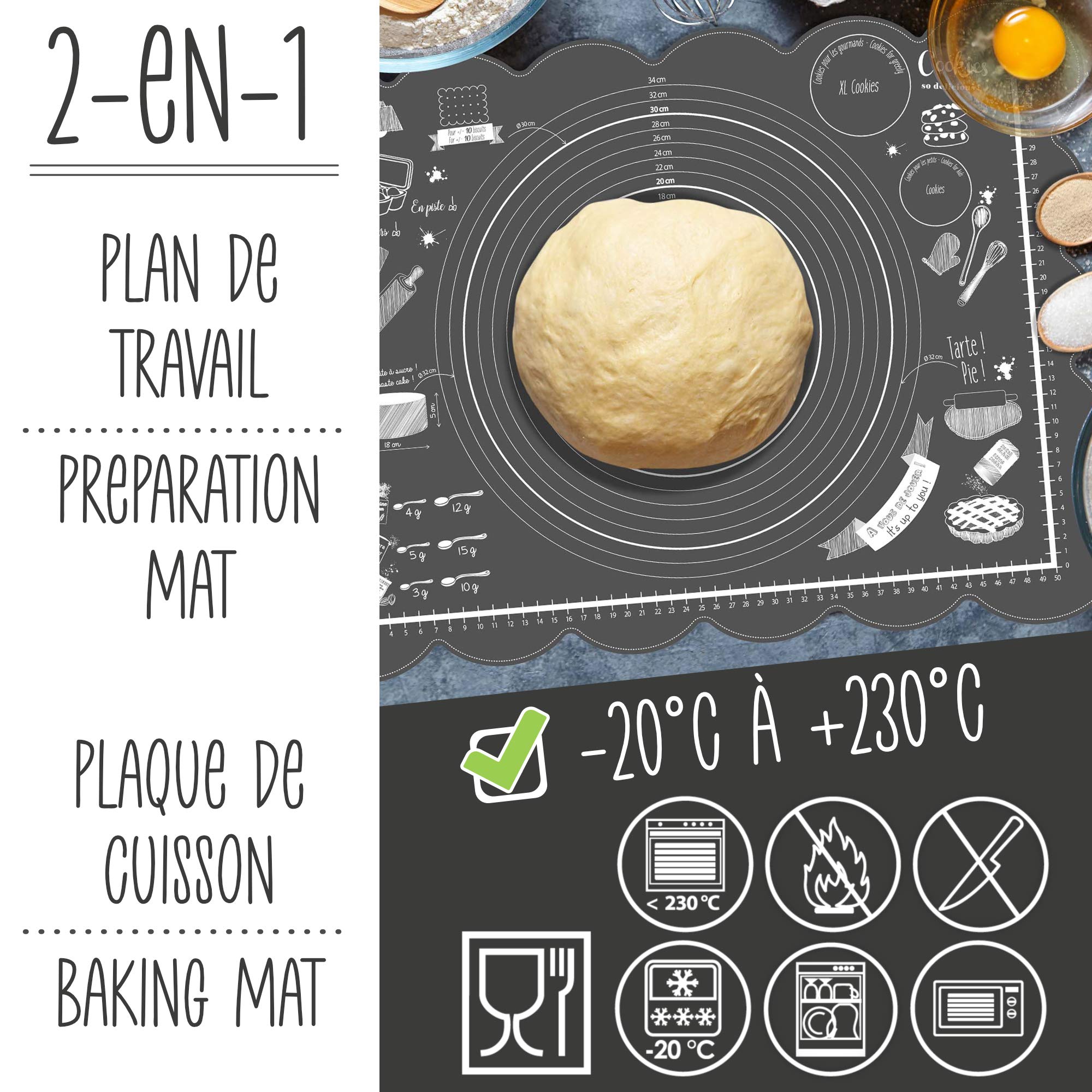 scrapcooking-need-it-5254-tapis-silicone-60x43-5-cm-gris image 3